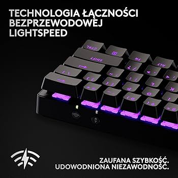 Logitech G PRO X 60 LIGHTSPEED, bezprzewodowa klawiatura do